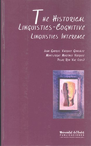Beispielbild fr The Historical Linguistics-Cognitive : zum Verkauf von Puvill Libros