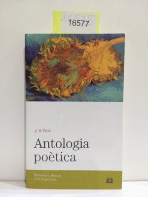 9788496414907: J. V. Foix. Antologa Potica