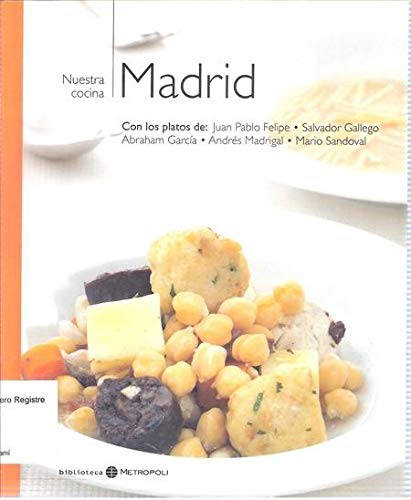 Beispielbild fr Nuestra cocina, Madrid zum Verkauf von medimops