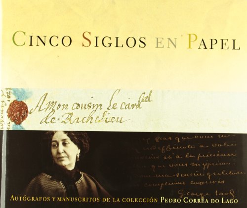 Stock image for Cinco siglos en papel for sale by medimops
