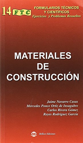 Stock image for MATERIALES DE CONSTRUCCIN, FORMULARIO TCNICO DE for sale by Hiperbook Espaa