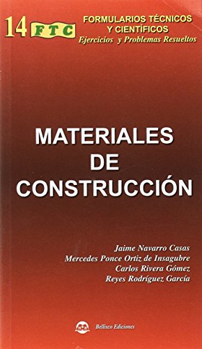 9788496486386: MATERIALES DE CONSTRUCCIN. FORMULARIOS TCNICOS Y CIENTFICOS