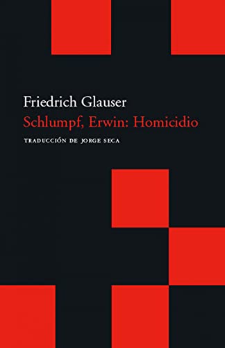 9788496489707: Schlumpf, Erwin: Homicidio (Spanish Edition)