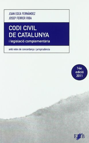 Stock image for (cat).codi civil catalunya (2011) (eub) for sale by Iridium_Books