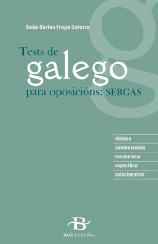 Beispielbild fr Tests de galego para oposicins: SERGAS . Sergas zum Verkauf von AG Library