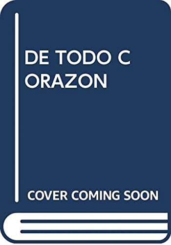 Stock image for DE TODO CORAZON for sale by Hilando Libros