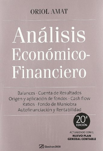Stock image for Análisis econ mico financiero: 20ª Edici n for sale by Once Upon A Time Books