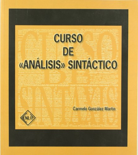 9788496634350: CURSO DE ANALISIS SINTACTICO (SIN COLECCION)