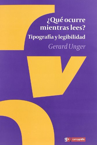 Stock image for Qu ocurre mientras lees? : tipografa y legibilidad for sale by medimops