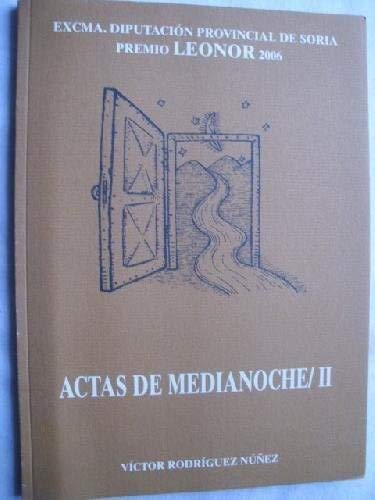 Imagen de archivo de ACTAS DE MEDIANOCHE/ II a la venta por Libros Tobal