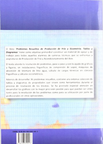 Problemas resueltos de producción del frío y sicrometría : tablas y diagramas