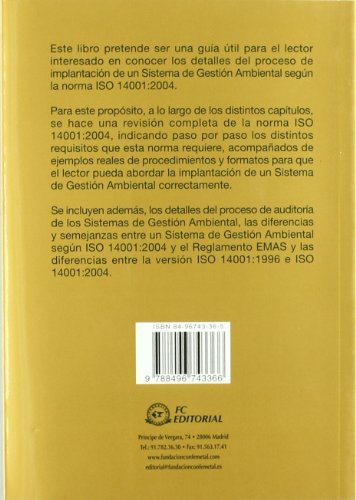 Beispielbild fr Cmo implantar un sistema de gestin ambiental segn la Norma ISO 14001:2004 zum Verkauf von MARCIAL PONS LIBRERO