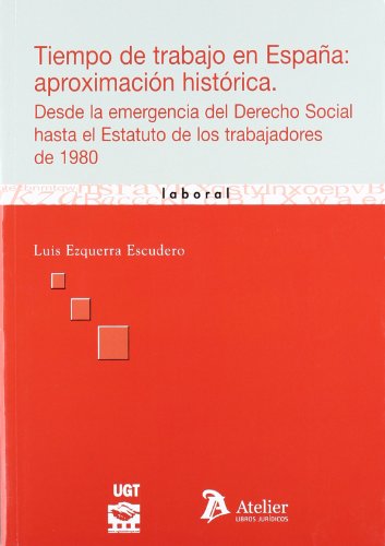 Beispielbild fr TIEMPO DE TRABAJO EN ESPAA zum Verkauf von Hilando Libros
