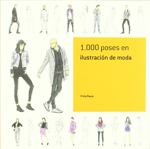 1000 poses en ilustracion de moda.