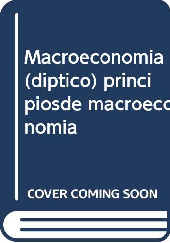 Stock image for Macroeconoma principios de macroeconoma for sale by MARCIAL PONS LIBRERO