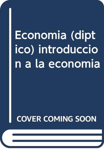 9788496818057: Economia (diptico) introduccion a la economia