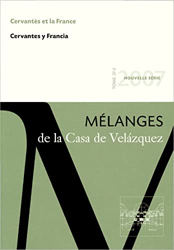 Stock image for Melanges de la Casa de Velazquez tome 38-2, Nouvel for sale by N. Fagin Books