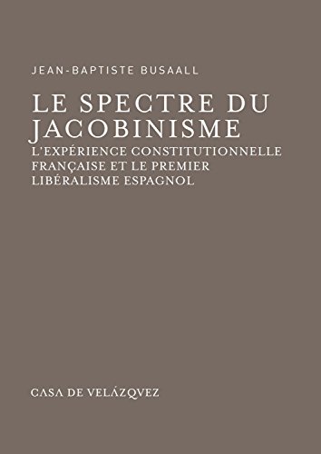 Beispielbild fr LE SPECTRE DU JACOBINISME zum Verkauf von MARCIAL PONS LIBRERO