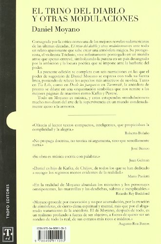 El trino del diablo y otras modulaciones / The Devil's Trill and other modulations (Spanish Edition) (9788496911093) by Moyano, Daniel