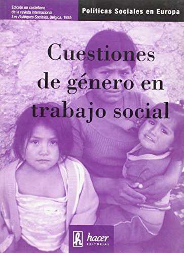 Imagen de archivo de Cuestiones de gnero en trabajo social a la venta por Agapea Libros