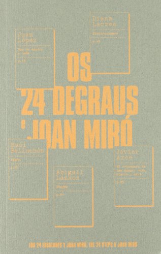 Imagen de archivo de OS 24 DEGRAUS E JOAN MIRO a la venta por Siglo Actual libros