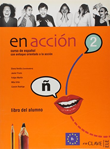 Stock image for _ livro en accion 2 libro del alumno libro del alumno 2 elena verdia coord 2008 for sale by LibreriaElcosteo
