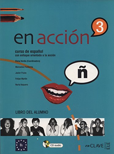 9788496942806: En Accion 3 - libro del alumno + CD Audio