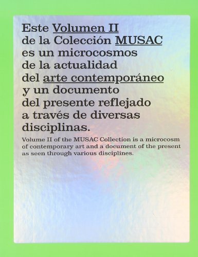 Beispielbild fr MUSAC Collection / Coleccion Vol II (Museo de Arte Contemporaneo de Castilla y Leon) zum Verkauf von ANARTIST
