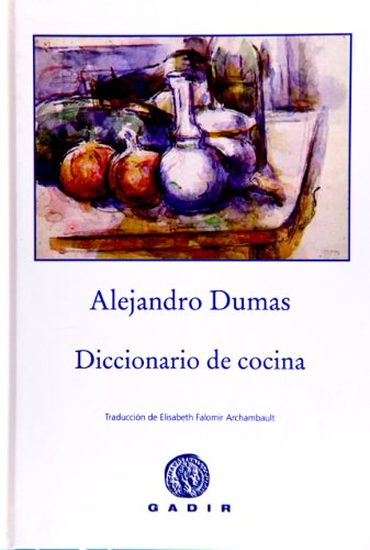 Stock image for Diccionario de cocina for sale by medimops