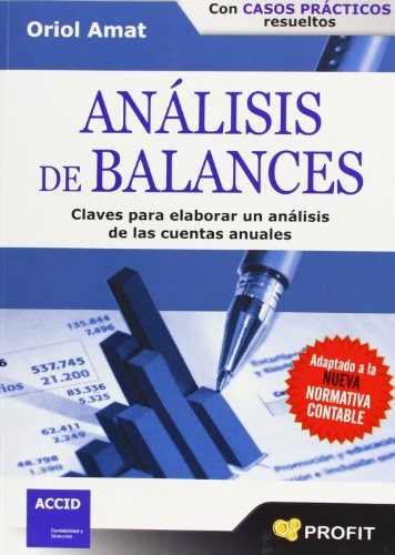 Stock image for Anlisis de balances : claves para elaborar un anlisis de las cuentas anuales for sale by medimops