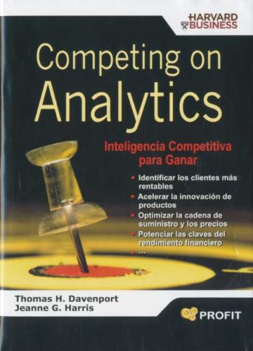 Stock image for Competing on analytics inteligencia competitiva para ganar for sale by MARCIAL PONS LIBRERO