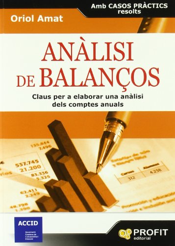 Stock image for Anlisi de balanos: Claus per a la elaboraci d'una anlisi dels comptes anuals for sale by medimops