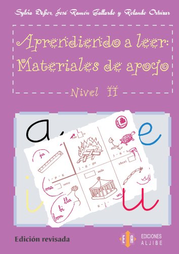 Stock image for Aprendiendo a leer. Materiales de Apoyo Nivel II for sale by LIBRERIA PETRARCA