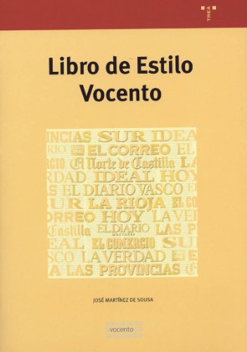 Beispielbild fr Libro de Estilo Vocento: 76 zum Verkauf von Hamelyn