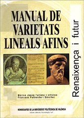 Imagen de archivo de MANUAL DE VARIETATS LINEALS AFINS a la venta por Iridium_Books