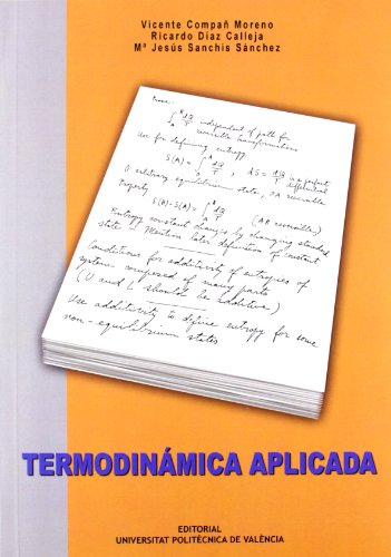 Imagen de archivo de TERMODINMICA APLICADA a la venta por Zilis Select Books