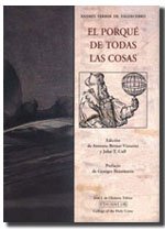 Imagen de archivo de EL PORQUE DE TODAS LAS COSAS a la venta por KALAMO LIBROS, S.L.