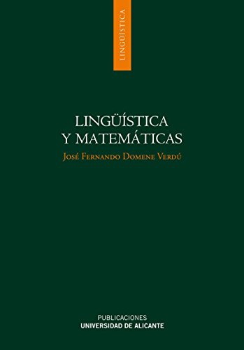 Imagen de archivo de LINGSTICA Y MATEMTICAS a la venta por Siglo Actual libros