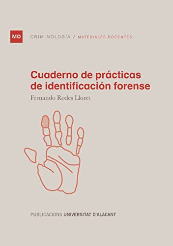 Stock image for Cuaderno de prcticas de identificacin forense for sale by Hilando Libros