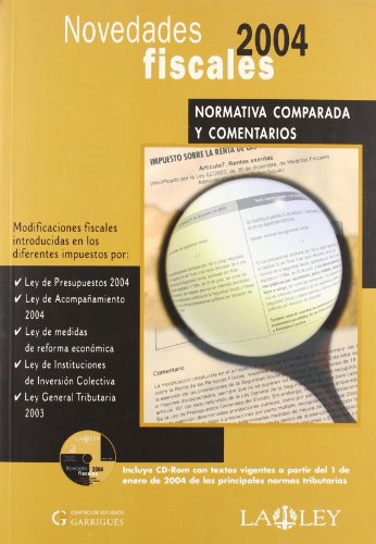 Imagen de archivo de Novedades fiscales 2004 a la venta por Hilando Libros