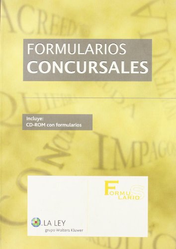 Imagen de archivo de Formularios concursales a la venta por Hilando Libros