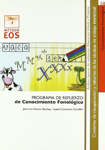 Imagen de archivo de PROGRAMA DE REFUERZO DE CONOCIMIENTO FONOLGICO a la venta por Antrtica