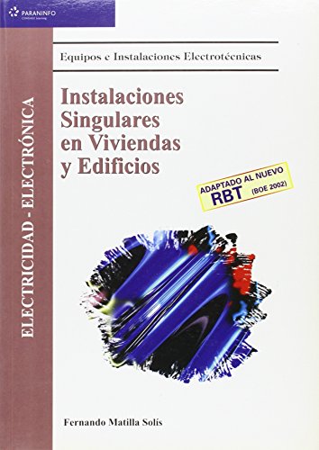 Instalaciones singulares en viviendas y edificios.