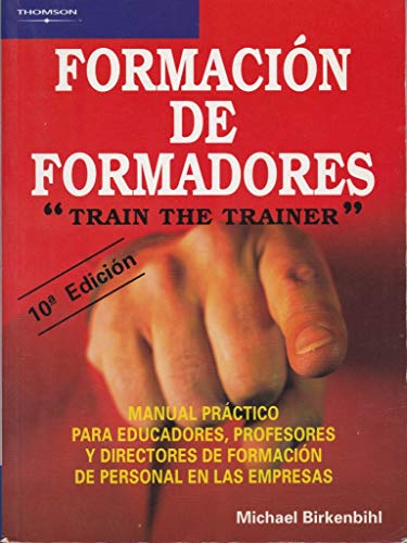 9788497321341: Formacin de formadores