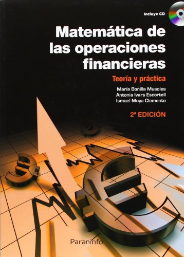 Imagen de archivo de Matematica de las Operaciones Financieras. Teoria y Practica a la venta por Hamelyn