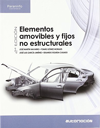 Automocion. Elementos amovibles y fijos no estructurales.