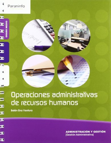 Operaciones administrativas de recursos humanos.