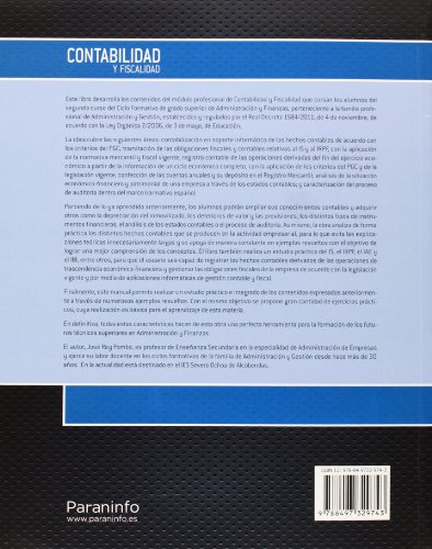 Contabilidad y fiscalidad (Paperback) - José Rey Pombo