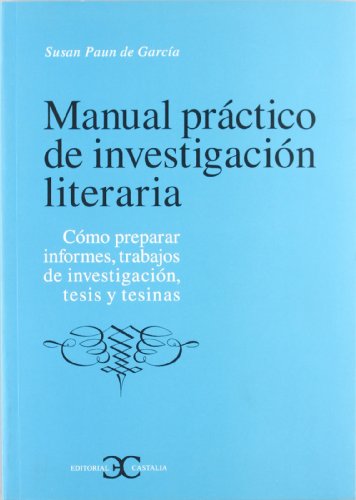9788497400930: Manual practico de investigacion literaria