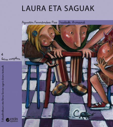 Imagen de archivo de Laura eta saguak (Letra magikoa, Band 4) a la venta por medimops
